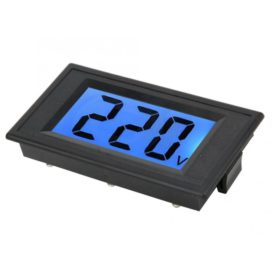 Meter High Presision Professional Panel AC Voltage Tester Two-Wire Voltmeter for Home with Measuring Range AC80-500V for Office Meter High Presision Professional Panel AC Voltage Tester Two-Wire Voltmeter for Home with Measuring Range AC80-500V for Office