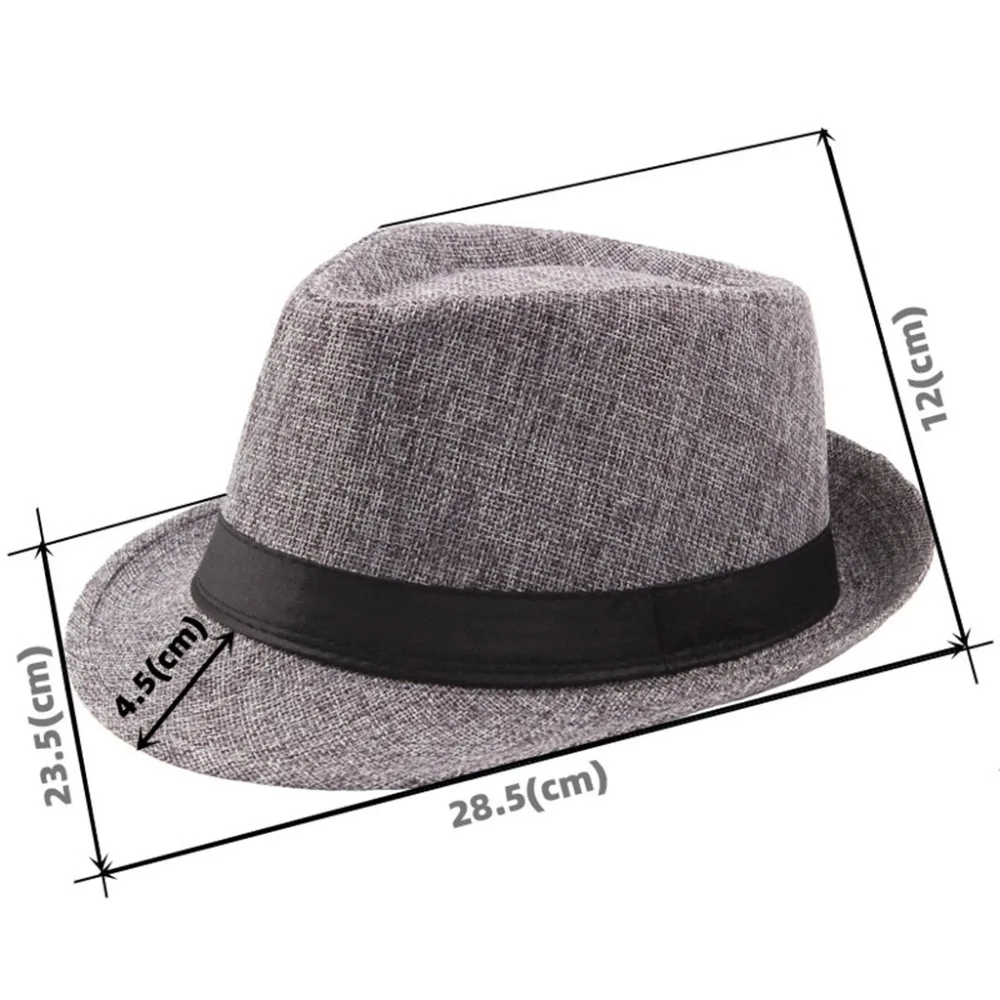 Jazz Hat мужские шапки из дышащего хлопка верхняя шляпа наружная Солнцезащитная шляпа кудрявая соломенная шляпа с полями топ шляпа Hoeden Voor Mannen mutze#2S27