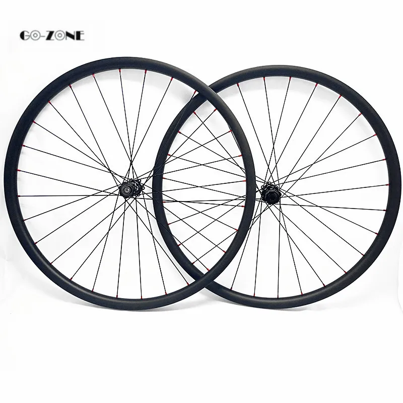 29er thru axle wheelset
