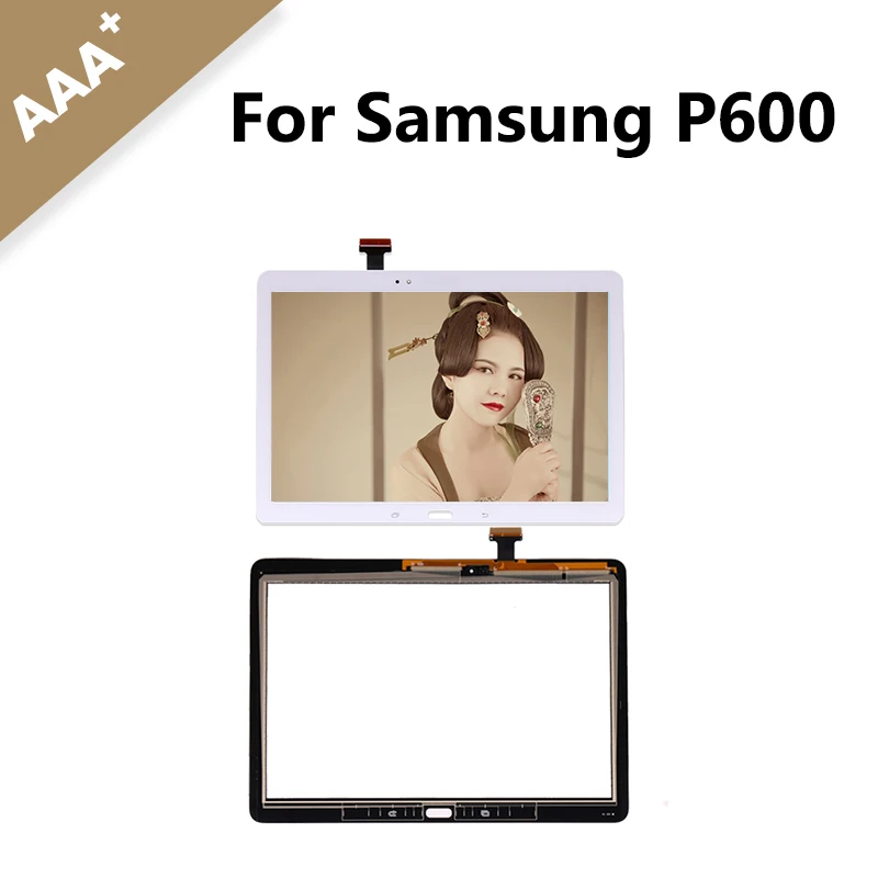 Для samsung Galaxy Note 10,1 P600 P601 P605 сенсорный экран дигитайзер панель сенсор планшет SM-P600 Замена