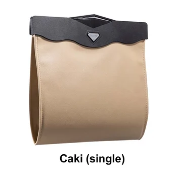 

Car Organizer Backseat Storage Bag Magnetic Auto Pocket Holder Car Accessories Car Trash Bin Garbage Can Dustbin Car Bag