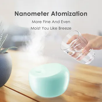 

ELOOLE 220ml USB Portable Air Humidifier Ultrasonic Aromatherapy Diffuser Air Mist Maker Aroma Humidification For Home Office