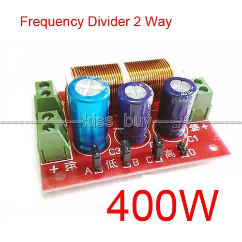 Стабильный тройной/басовый Частотный разделитель 2-полосный динамик аудио