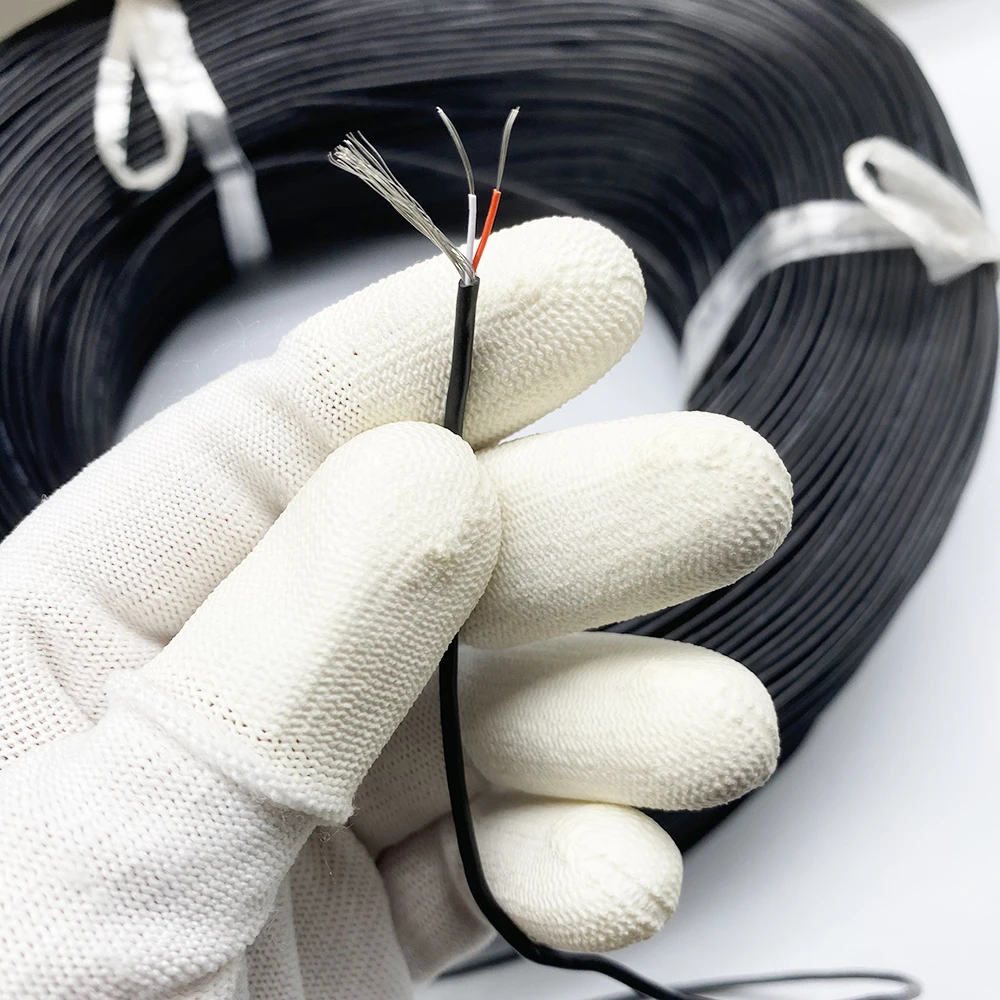 Многожильный тонкий экранированный провод 2P 2 ядра 32AWG обмотка ...