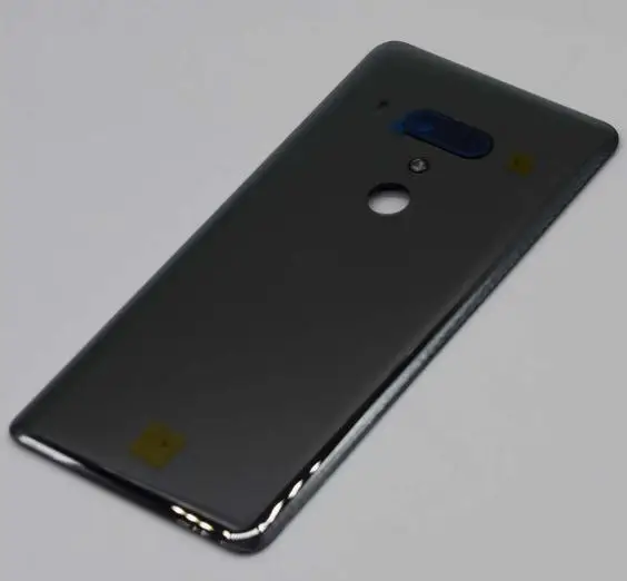 Корпус батарейного отсека задняя крышка стекло для htc U12 Plus - Цвет: Ceramic Black