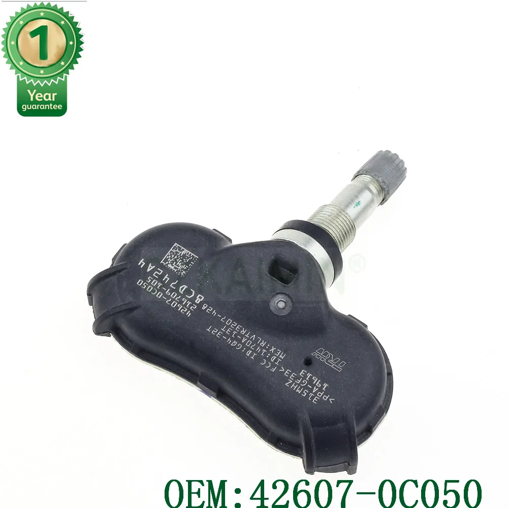 1 шт. высокое качество TPMS датчики давления в шинах TPMS 42607-0C050 426070C050 для Toyota Sequoia Tundra top