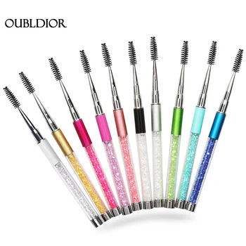 

mini colour Eyelash eyebrow Brush Portable lashes Brushes Beauty Makeup tools