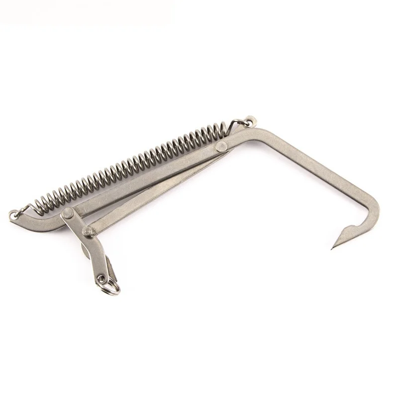 Fishing Hooks Stainless Steel Crab Grabber Portable Grabbing Tool Clamp