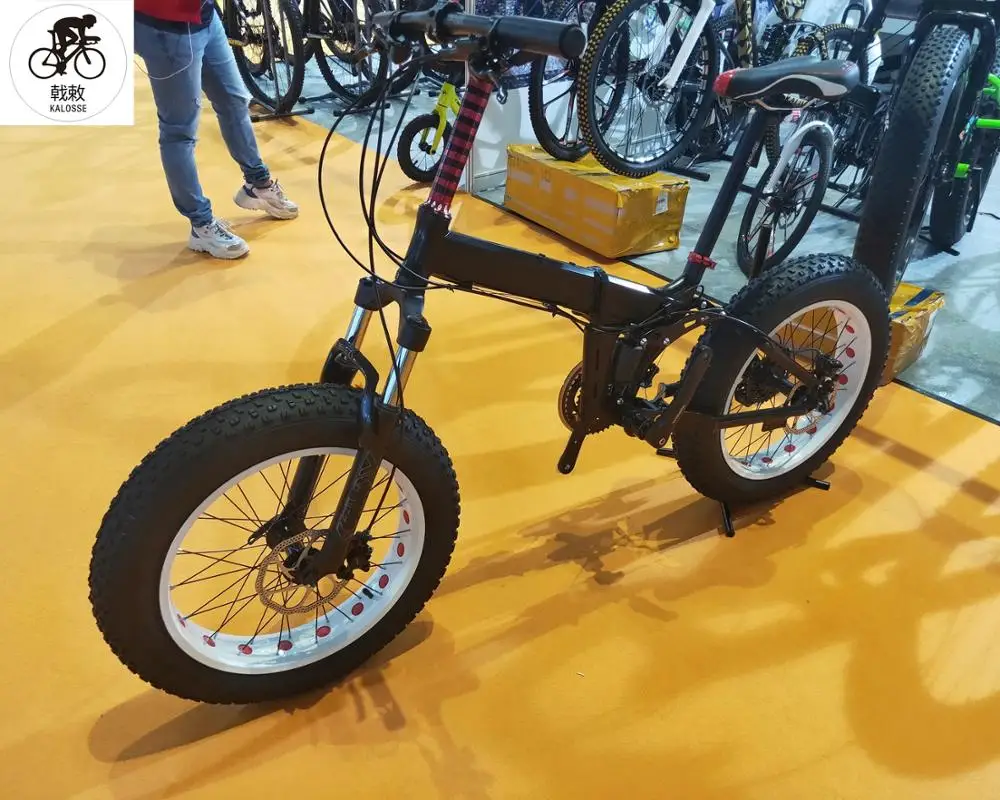 Excellent Kalosse fat bicycle Children  Snow bike   24 speed   M310 Hydraulic brakes   20*4.0 tires  Beach 2