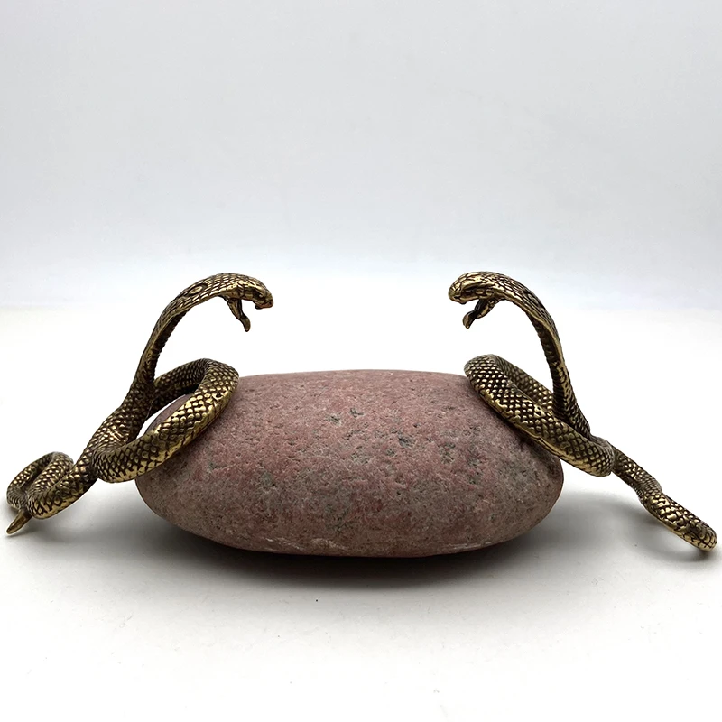 Cobra Zodiac Snake Statue Miniature Figurines (10)
