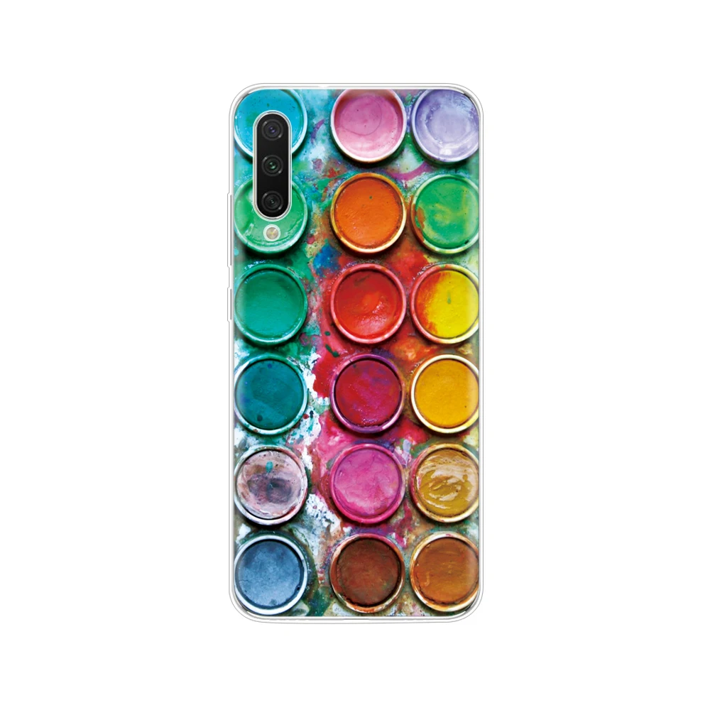 Силиконовый чехол для Xiaomi mi A3, мягкий чехол из ТПУ на заднюю панель для Xio mi A3, бампер Copa, чехлы с рисунками, милые забавные сумки - Цвет: 34298