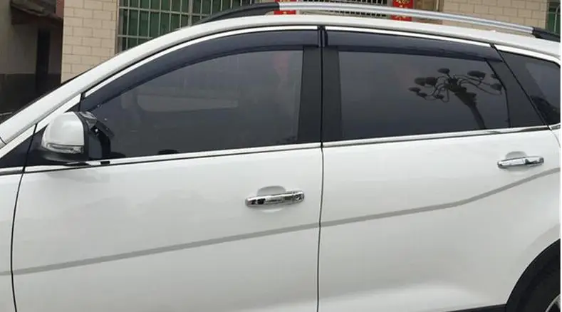 Окна автомобиля дождь радуга блок для Chevrolet TRAX(4 шт
