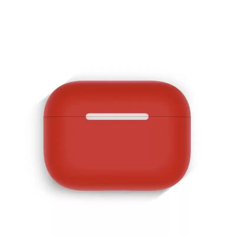 Роскошный чехол для AirPods Pro чехол цветной официальный жидкостный мягкий силиконовый Bluetooth наушник защитный чехол для Airpods 3 Fundas - Цвет: 4