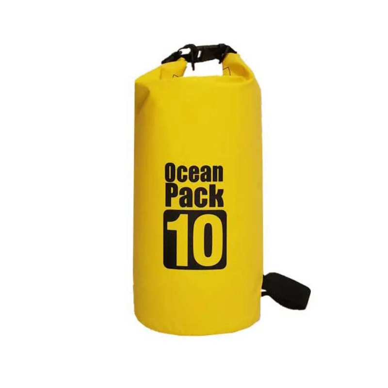 Y2 Плавающий Водонепроницаемый сухой мешок 5L/10L/15L/20L/30L Рулон Топ мешок держит снаряжение сухой непромокаемый рюкзак для каякинга рафтинг лодок Swimm - Цвет: Y2