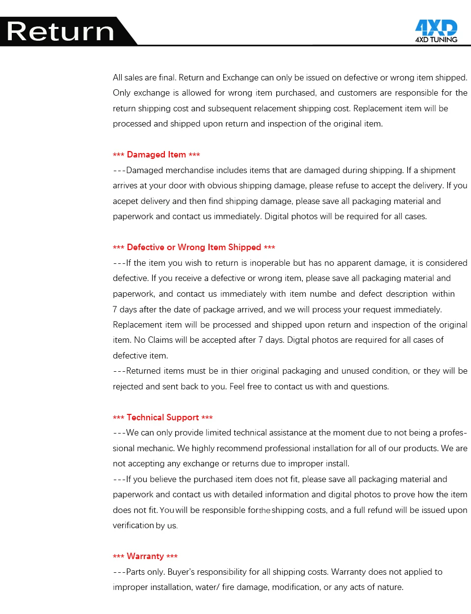 return