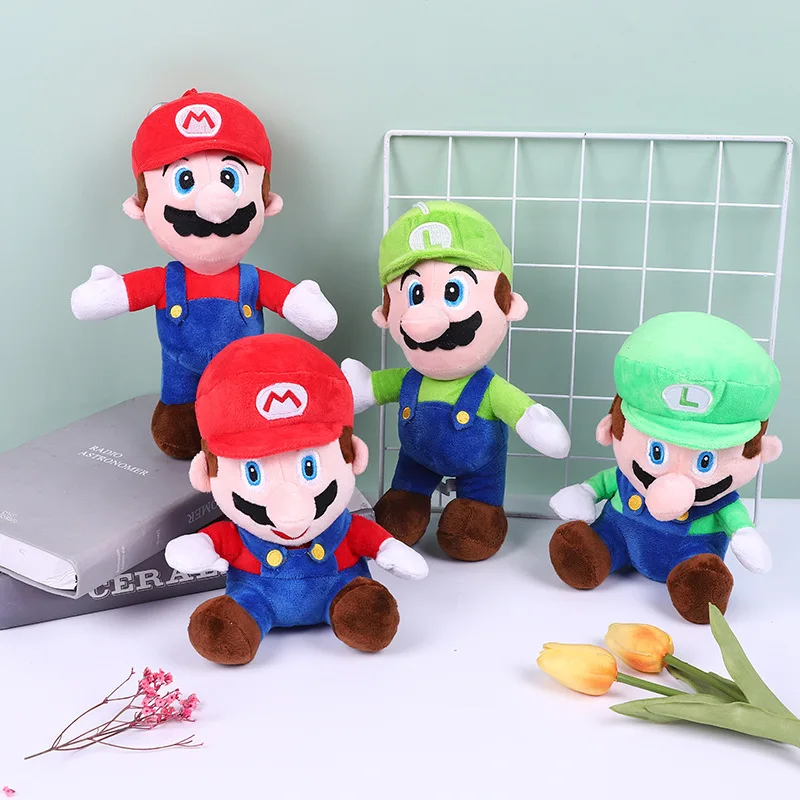 Фигурка героя мультфильма Братья Марио плюшевая | Игрушки и хобби