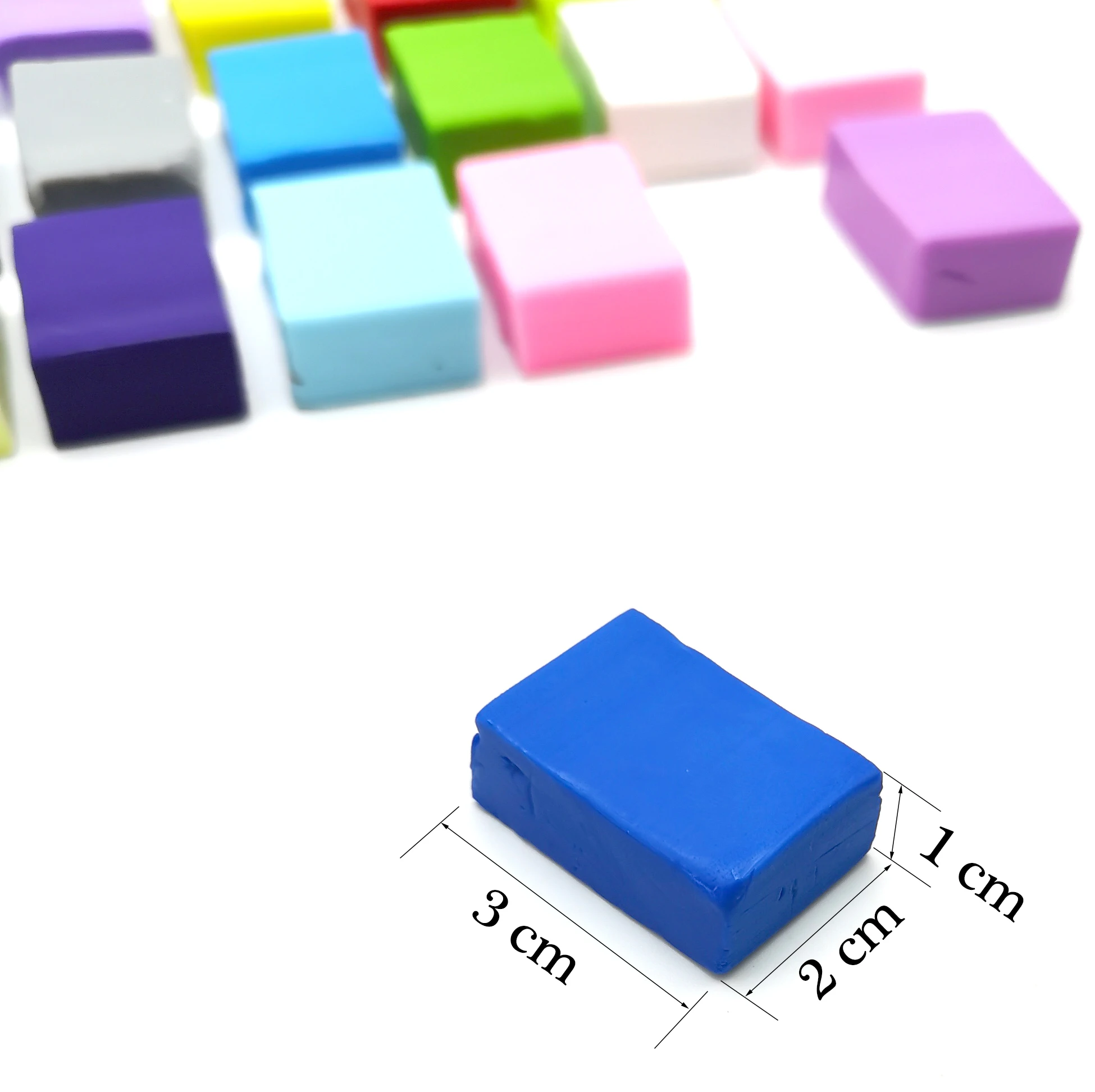 Worldwide Sells Popular Flexible Durable Strength Oven Bake Polymer Clay Polyclay Kids Clay Gifts 24 Color 10g Block 5