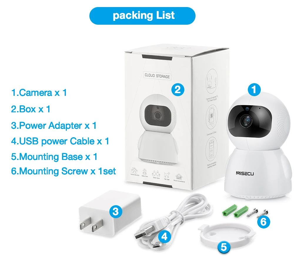 MISECU 1080P Беспроводная ip-камера интеллектуальное автоматическое отслеживание домашней безопасности CCTV сетевая камера с WiFi 2MP монитор для детей
