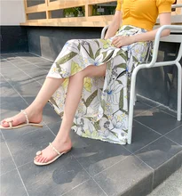 One-piece Split Skirt Female 2020 Summer New Lace-up Holiday Wrap Skirt Beach Color Package Hip Skirt Jfmhrx Woman Skirts