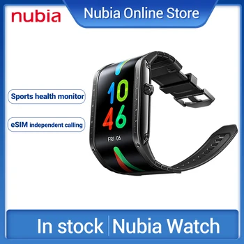 

Brand New Original Nubia Watch 4.01 inch foldable flexible display e-SIM Bluetooth calling Smart Watch