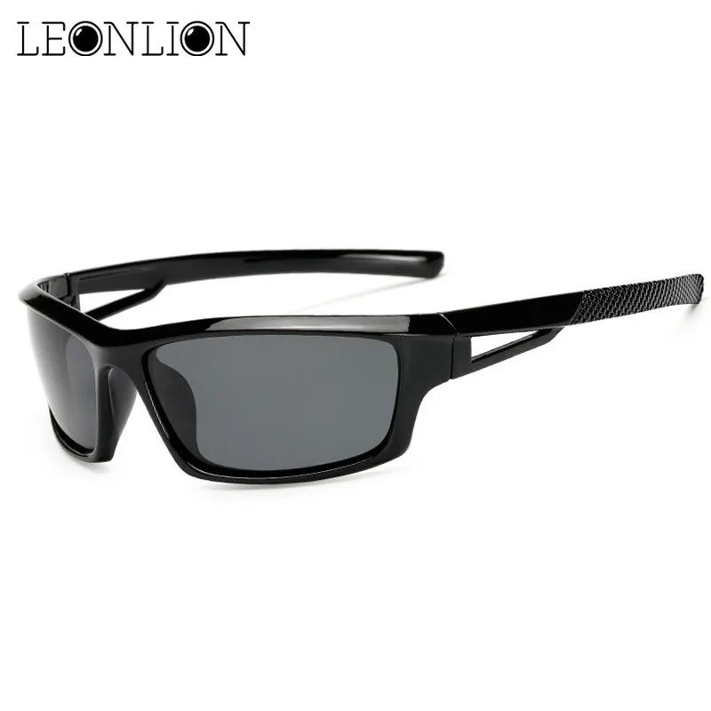 LeonLion поляризованные Oculos De Sol Masculino брендовые дизайнерские классические винтажные уличные мужские солнцезащитные очки для вождения UV400