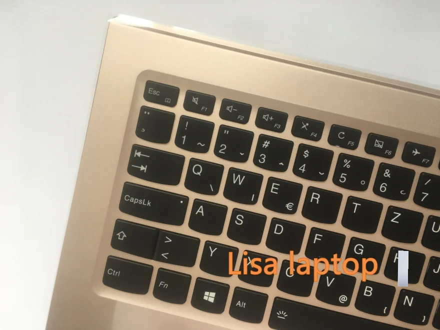 Для lenovo yoga 910-13ikb yoga 5 Pro Чехол-клавиатура абсолютно золотой с отпечатком пальца
