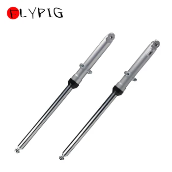 

Front Fork Tubes Shocks 27" Absorber Set Silver For Honda CG125 CT90 CT110 Motorcycle Trail High Quality Freight Is Adjustable