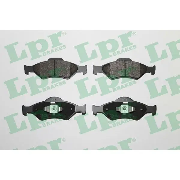 Колодки тормозные FORD FIESTA 95-02/KA 96-08/MAZDA 121 00- перед