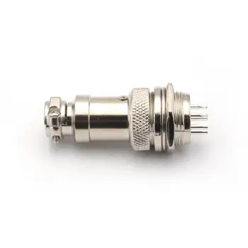 

1pcs 7Pin Aviation Plug Audio CNC Bipolar Stepper Motor Connector 16mm GX16