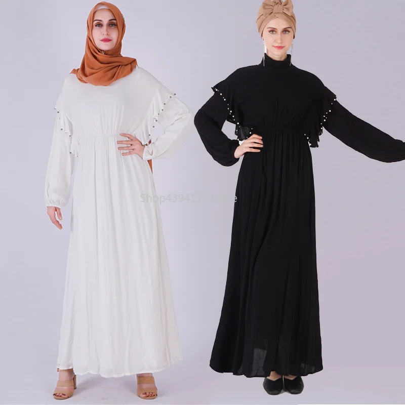 Abaya мусульманская одежда для Дубай мусульманский хиджаб платье Vestido Jilbab Caftan Рамадан арабские платья Tesettur Elbise одеяние мусульмане Longue кафтан
