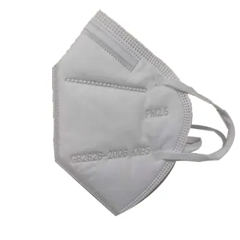 

disposable protective mask anti-fog High efficiency filtration respirator fresh 3D fitting design 2 pcs