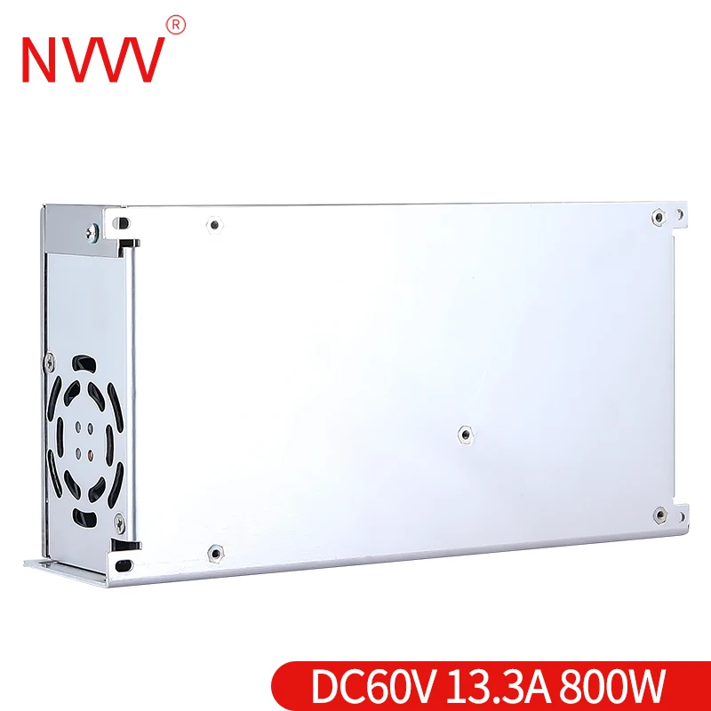 NVVV S-800-60v 13.3a импульсный источник питания ac/dc силовой трансформатор имеет достаточную мощность