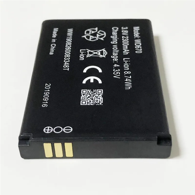 3,8 V 2300mAh для Haier DC009 H12348 M2S M25X1H Батарея