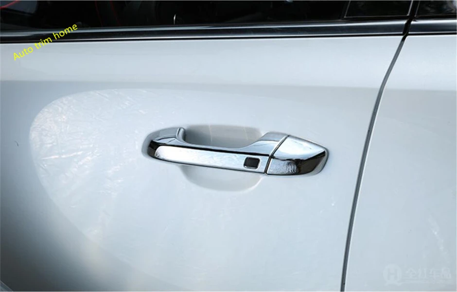 Lapetus Exterior Refit Kit Side Door Pull Handle Protection Cover Cap Trim / 2 Model Fit For KIA Sportage 2016 2017 2018 ABS | Автомобили