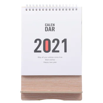 

1Pc 2021 Desk Calendar Practical Planning Calendar Creative Noting Calendar