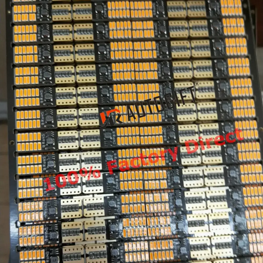 100 шт. CANBUS T10 W5W 194 501 24smd светодиодный ная лампа для автомобиля без ошибок 4014 12 24 В