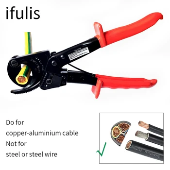 

HS-325A 240mm2 Ratchet Cable Cutter Plier Ratchet Wire Cutter Plier Hand Tool Hand Plier Wire Cutting Hand Tool