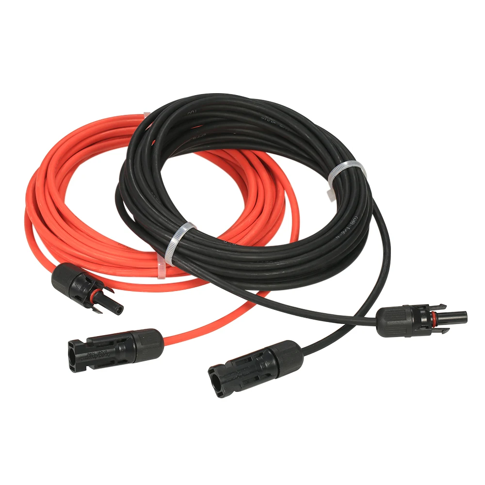 12AWG удлинитель для панели солнечных батарей кабель провода с MC4 женский и мужской разъем Солнечный удлинитель влаги УФ Коррозионностойкие