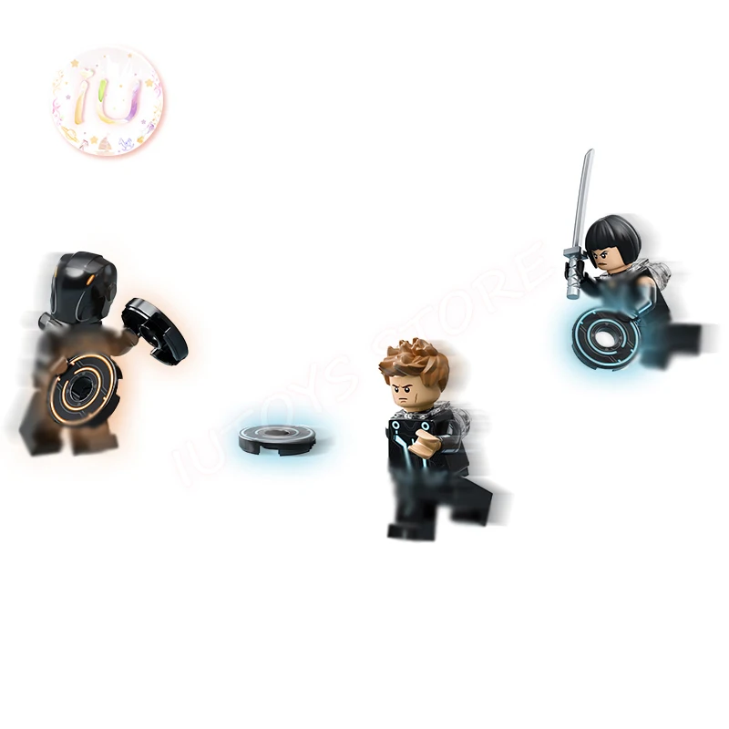 BELA 10881 Movie TRON: традиционный светильник, модель скоростного колеса, строительные блоки, совместимые 21314, подарок на день рождения, игрушки для детей, 248 шт