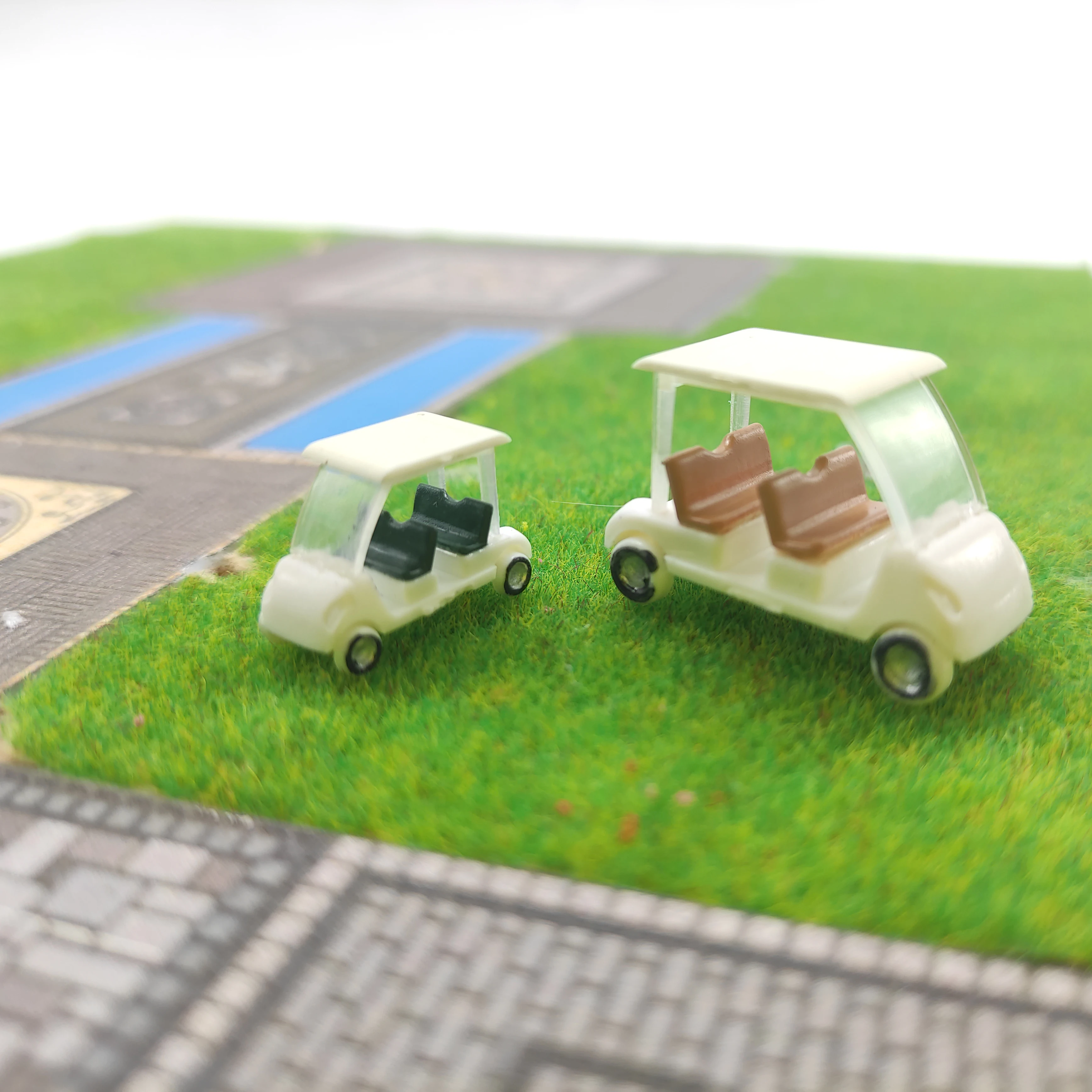 Scale Models 1/87 Golf Cart Craft Toys 1pc 1/87 Model Cart