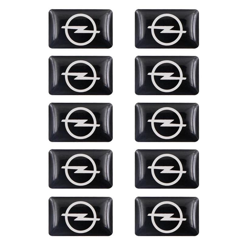 10 шт. автомобильные наклейки с эмблемой для Opel Zafira a b Astra h g j k f Mokka Corsa c d Vectra Insignia