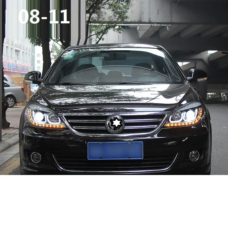 Запчасти в сборе, боковая Поворотная сигнальная лампа Automovil Luces Led Para Auto Drl, автомобильные фары 08 09 10 11 для Volkswagen Lavida