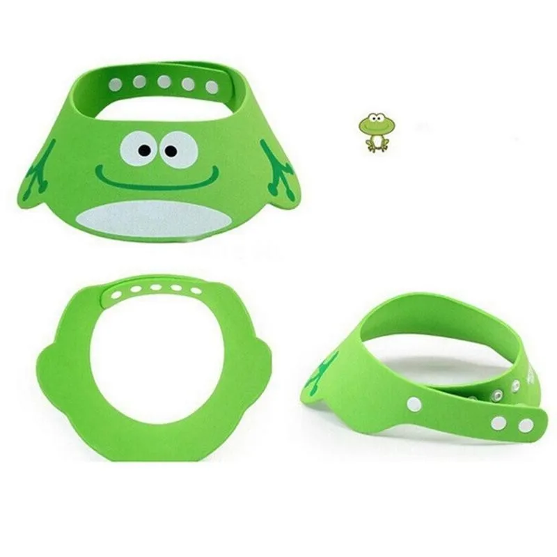 baby accessories store near me	 New Baby Shower Cap Wash Hair Kids Bath Visor Hats Adjustable  Safe Waterproof Ear Protection Eye Children Hats Infant Baby Accessories