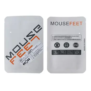 

1 Set 0.6mm Thickness Replace White Curve Edge Mouse Feet Mouse Skates For ZOWIE EC1-B / EC2-B Mouse