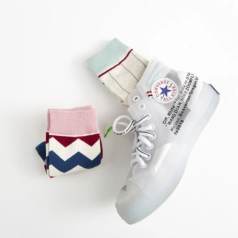 V-Hanver новый хлопок Для мужчин носки осень и зима Компрессионные носки Мода красочные площади Счастливое Платье Носки Для мужчин унисекс