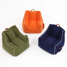 Детский диван, детский ленивый мешок для мальчика, девочки, принцесса, модный креативный тканевый диван, кресло, детские стулья, мебель, круглая кровать