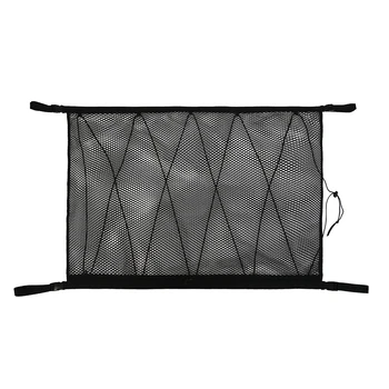 

Pocket Mesh Storage Bag Double-headed zipper Car Roof Mesh Storage Bag Ceiling Hanging