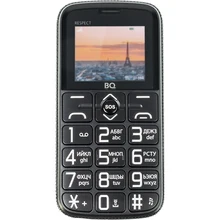 Мобильный телефон BQ Respect 1851 32Mb черный 2Sim 1.77" TN 128x160 0.08Mpix