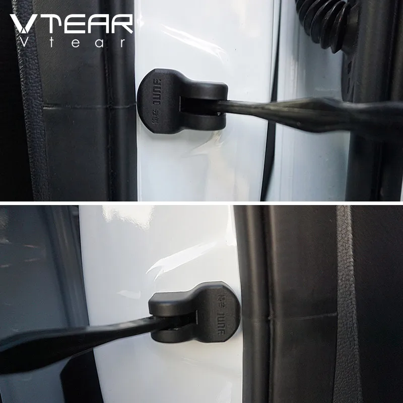 Vtear Geely Coolray SX11 BelGee X50 car door stopper trim cover interior lock frame protection Mouldings styling accessories car door protection pad