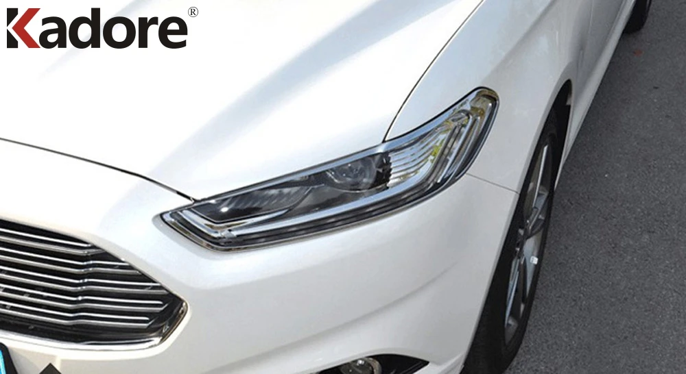 Для Ford Fusion Contour 2013 2014 2015 ABS хромированная крышка передсветильник фары отделка